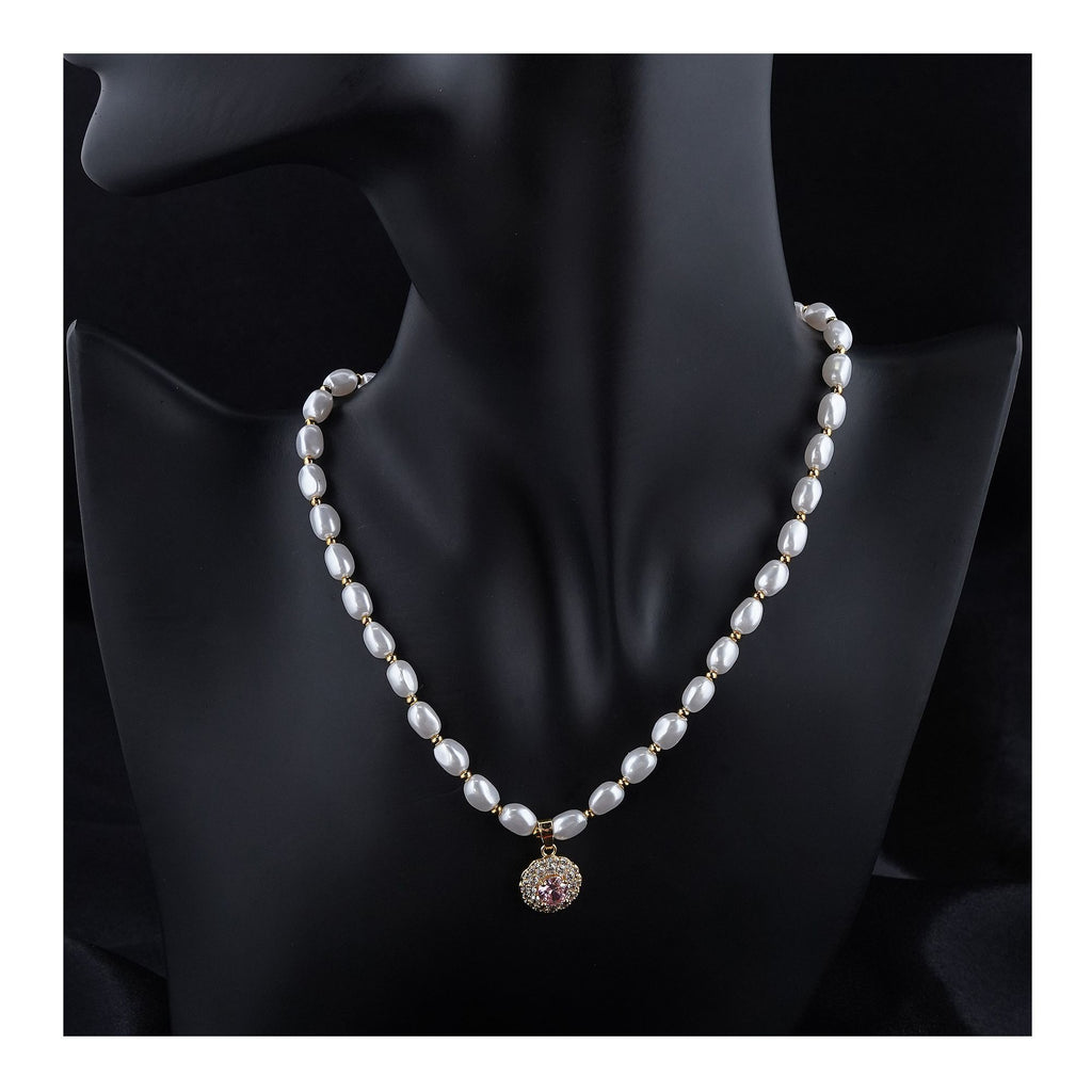 Women's Necklace Jewellery, Golden, NK00441