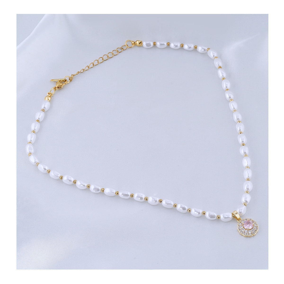 Women's Necklace Jewellery, Golden, NK00441