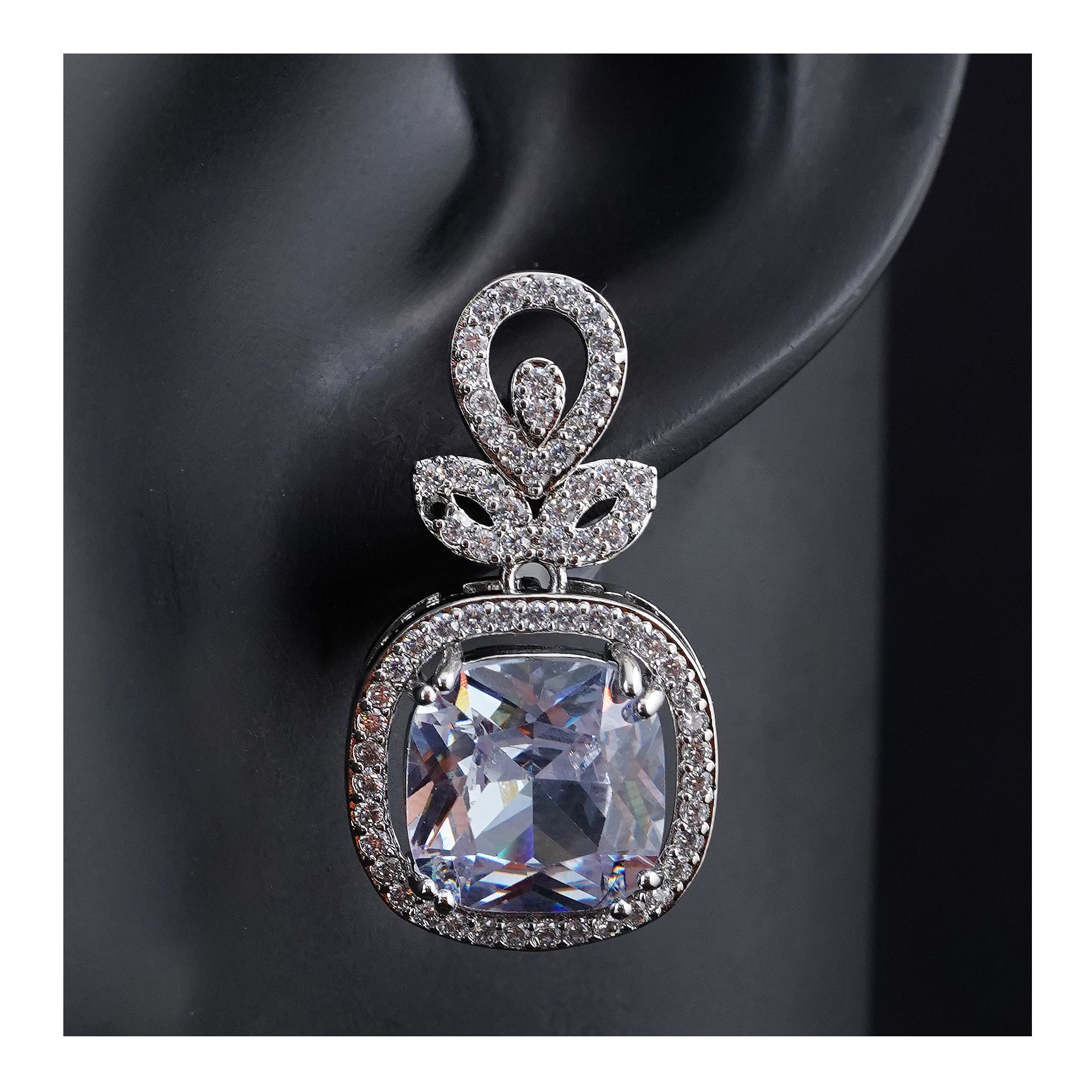 Women's Jewellery Set, Silver White, J.Set 00677
