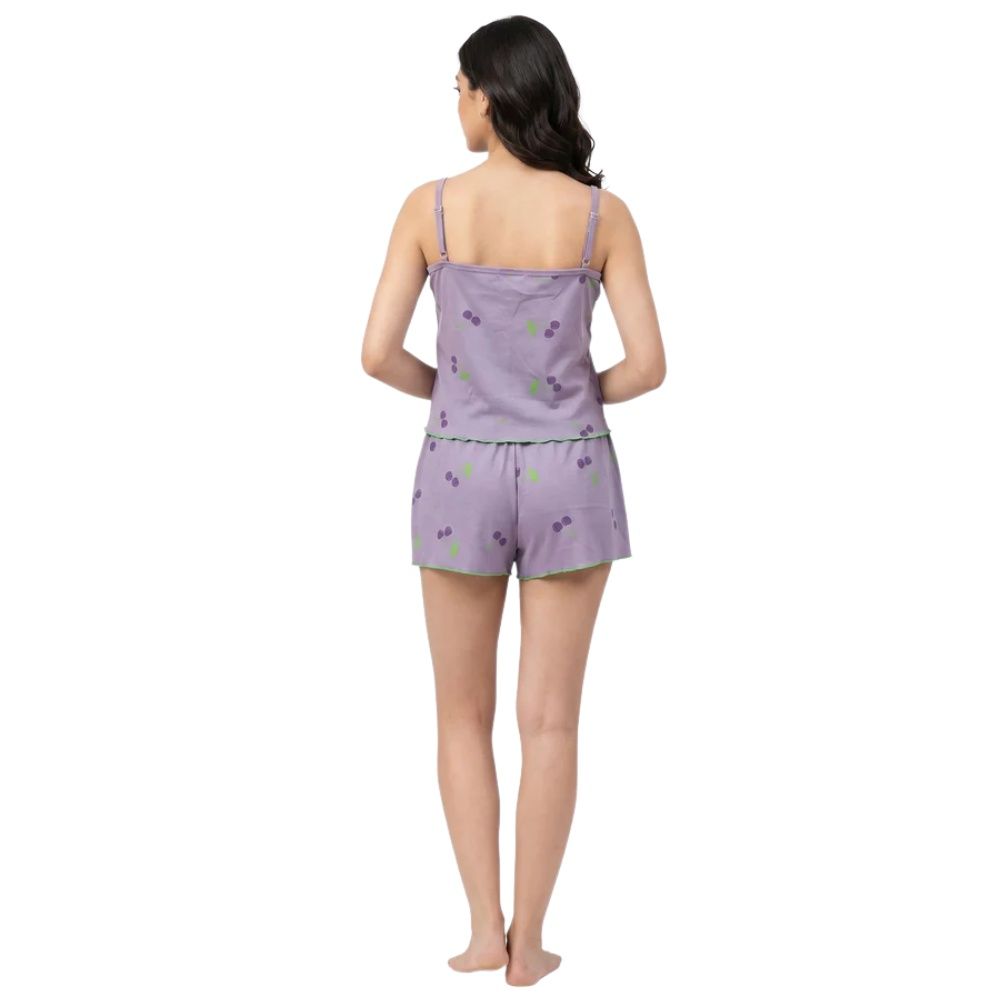 Women's Cami Set Cherry Breeze, Purple