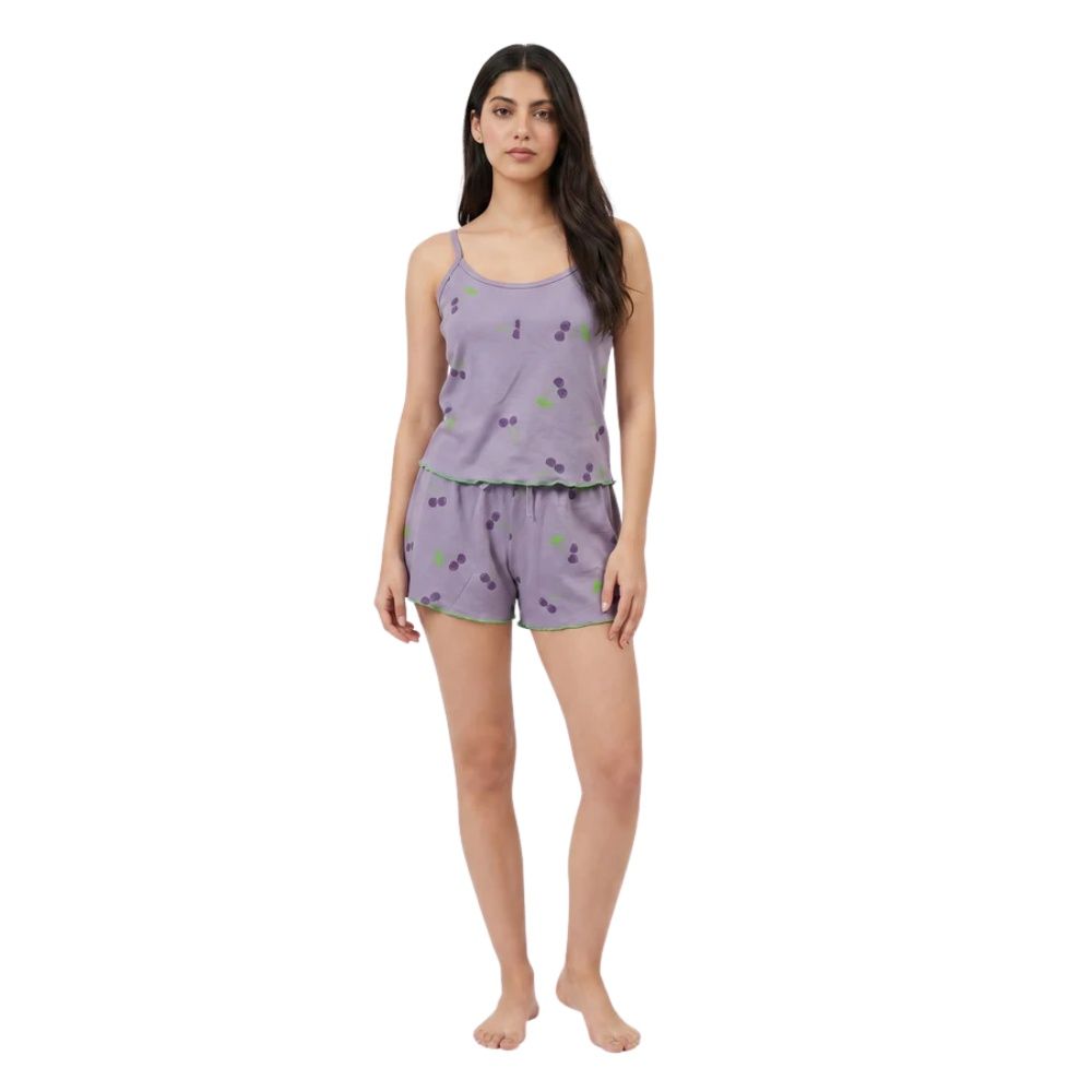 Women's Cami Set Cherry Breeze, Purple